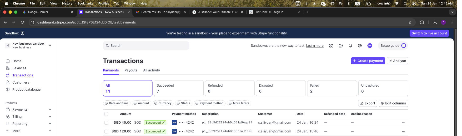 Stripe Integration