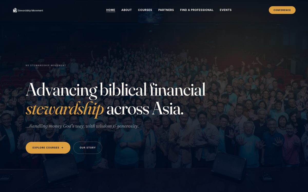 N5 Stewards Asia homepage hero